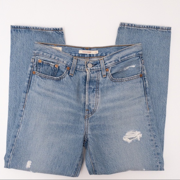 LEVI’S Wedgie Straight Jeans Authentically Yours - Picture 9 of 13